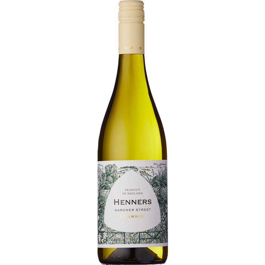 English Sparkling White Wine Henners Gardner Street Classic Bacchus